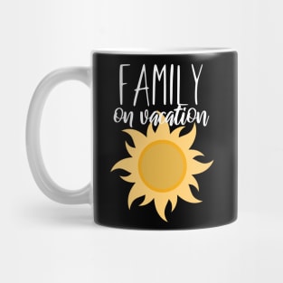 Family on vacation Mug
